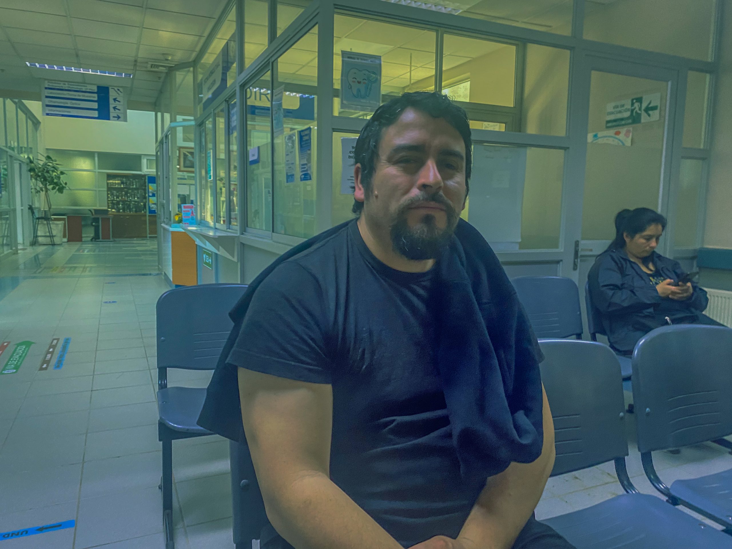 Leonardo Melín es funcionario del Hospital y esperó un año para su endodoncia